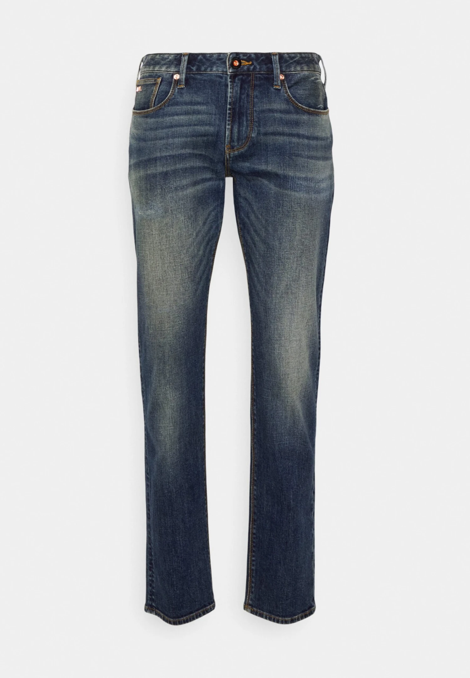 Emporio Armani Jeansy Slim Fit - Denim Blue 4 Emporio Armani Jeansy Slim Fit - Denim Blue - obrazek 4