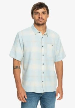 Quiksilver SHADOW LIGHT CHECK - Koszula - Celestial Blue Shadow -Sklep Odziezowy 07a3369dd90f4cdfb0298045d2e04672