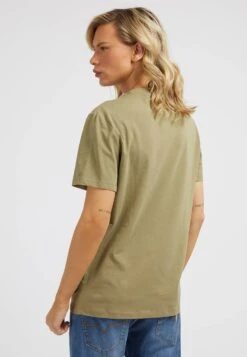 Guess MIT SEITLICHEM VERTIKAL - T-shirt Z Nadrukiem - Braun -Sklep Odziezowy 08564980db794d86b69ba0f942ed784e