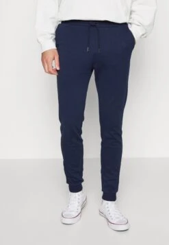 Jack & Jones JPSTWILL JJNEWBASIC - Spodnie Treningowe - Navy Blazer
