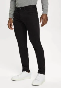 ESPRIT PANT - Jeansy Slim Fit - Black