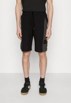 EA7 Emporio Armani BERMUDA - Spodnie Treningowe - Black