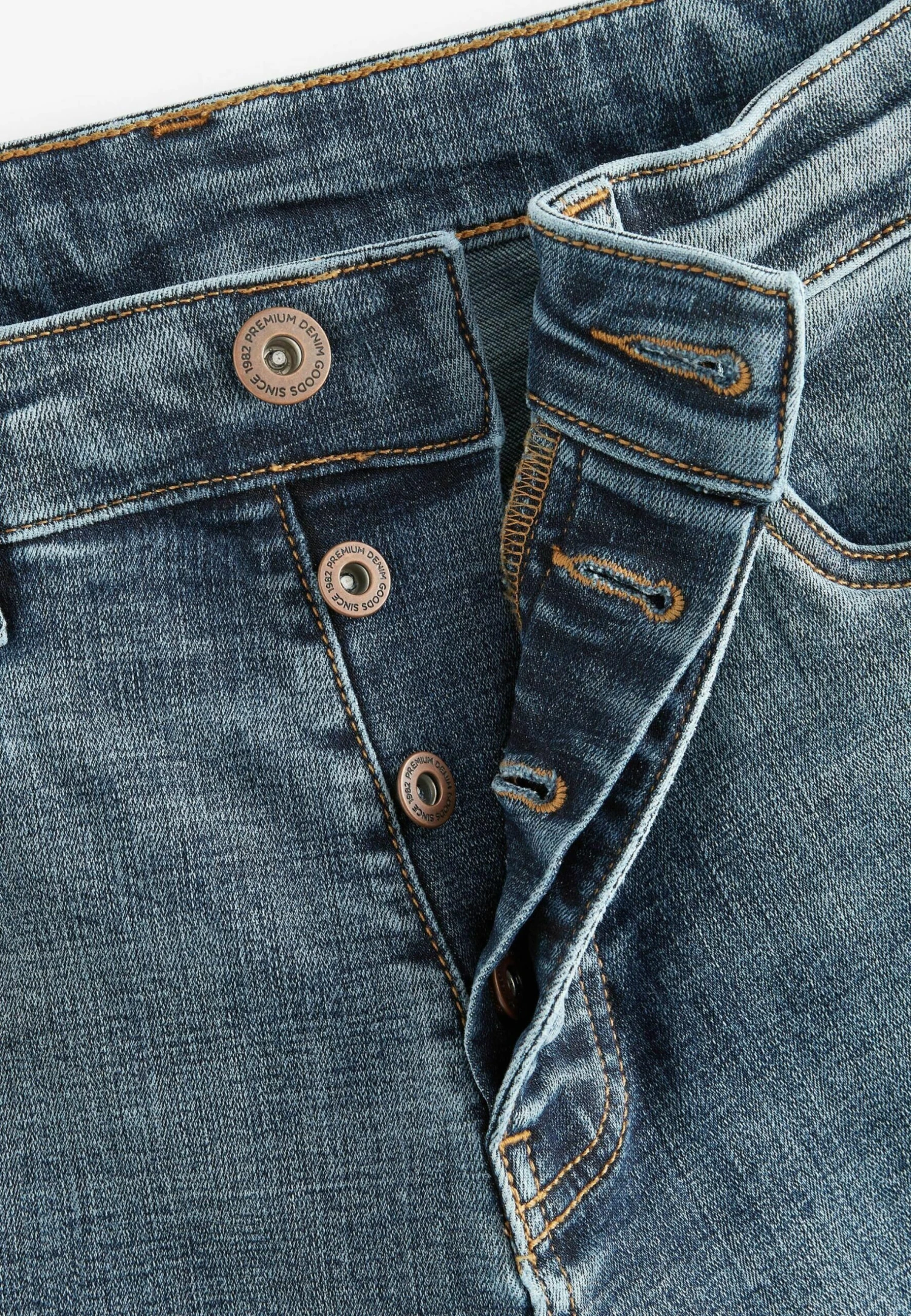 Next MOTION FLEX SOFT TOUCH - Jeansy Straight Leg - Mid Blue 5 Next MOTION FLEX SOFT TOUCH - Jeansy Straight Leg - Mid Blue - obrazek 5