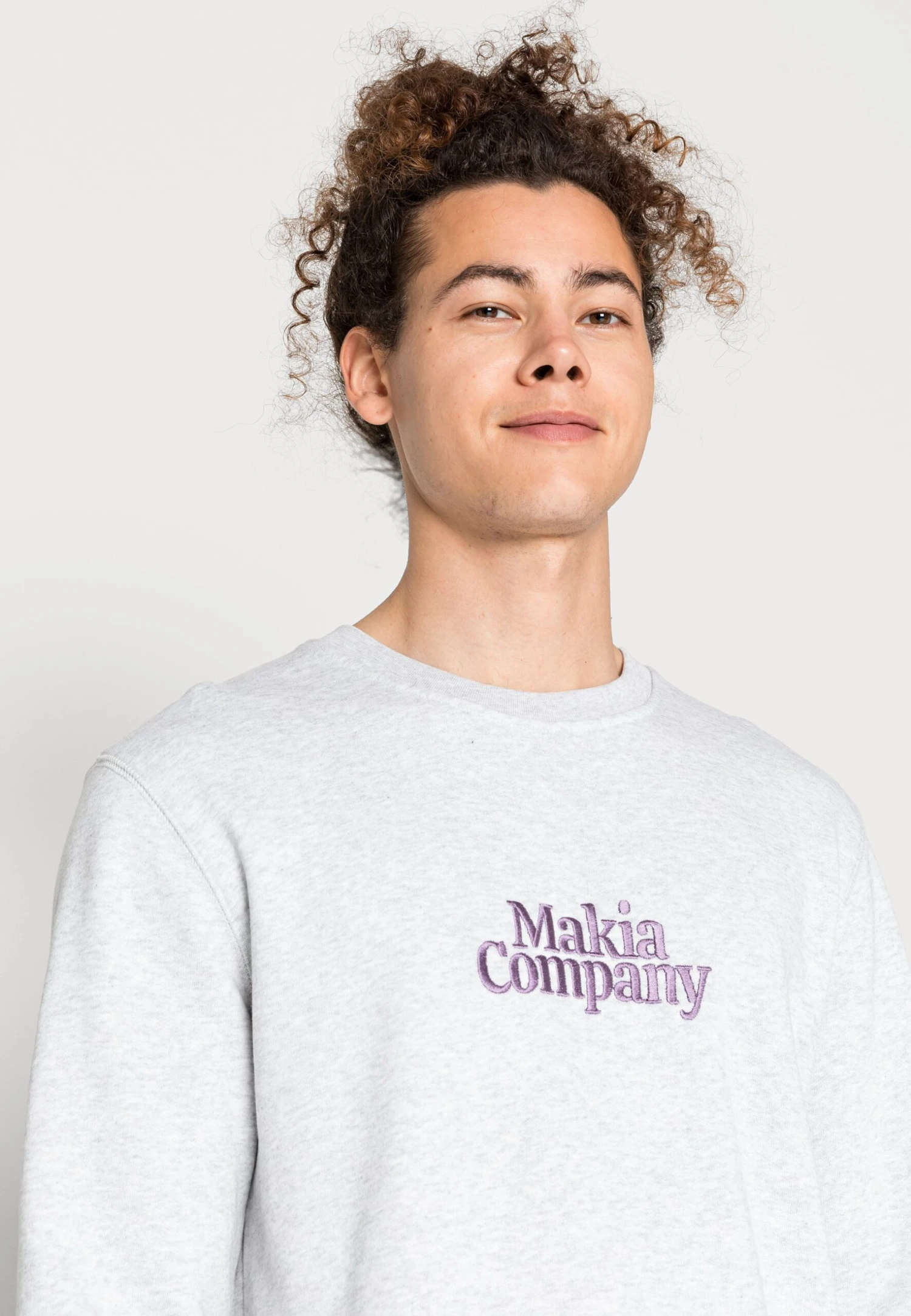 Makia MASON - Bluza - Light Grey 5 Makia MASON - Bluza - Light Grey - obrazek 5