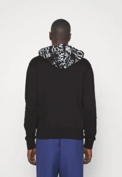 Versace Jeans Couture LIGHT SOFT - Bluza Rozpinana - Black -Sklep Odziezowy 1355d085e39049b3855a939f1b72ec48