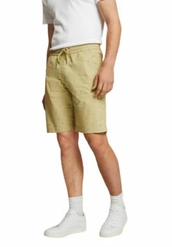 Edc By Esprit GEMUSTERTE PULL ON - Spodnie Treningowe - Pastel Green