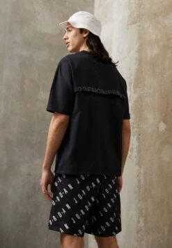 Jordan T-shirt Z Nadrukiem - Black