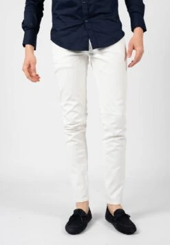Antony Morato NEW BARRET - Jeansy Slim Fit - White