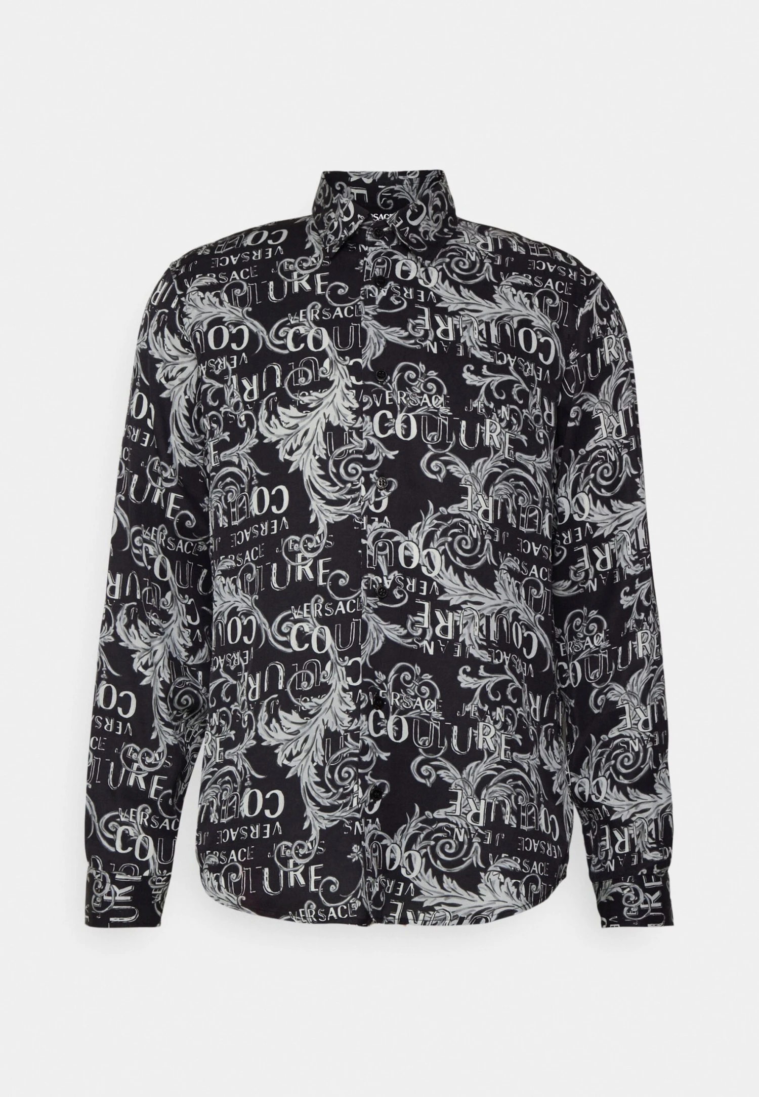 Versace Jeans Couture LOGO COUTURE - Koszula - Steelcoloured 4 Versace Jeans Couture LOGO COUTURE - Koszula - Steelcoloured - obrazek 4