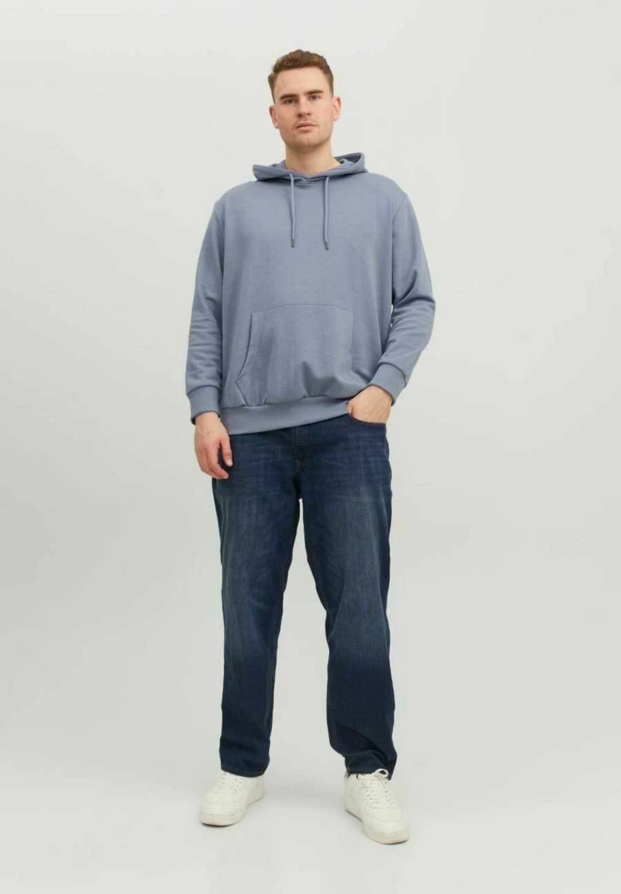 Jack & Jones JJEBASIC NOOS PLS - Bluza Z Kapturem - Flint Stone 2 Jack & Jones JJEBASIC NOOS PLS - Bluza Z Kapturem - Flint Stone - obrazek 2