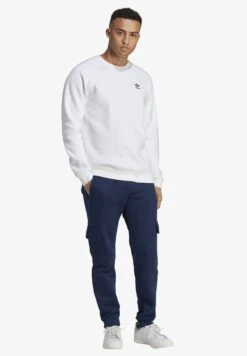 Adidas Originals ESSENTIAL CREW - Bluza - White -Sklep Odziezowy 2007de983053410ba98c16d3dc0b2d8b