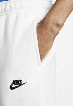 Nike Sportswear CLUB - Spodnie Treningowe - White/white/black -Sklep Odziezowy 2103bb245319496abc6958af75c53b37