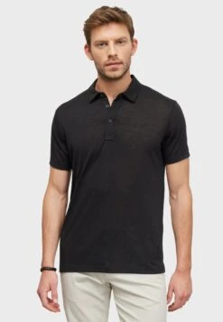 PLAIN - Koszulka Polo - Black