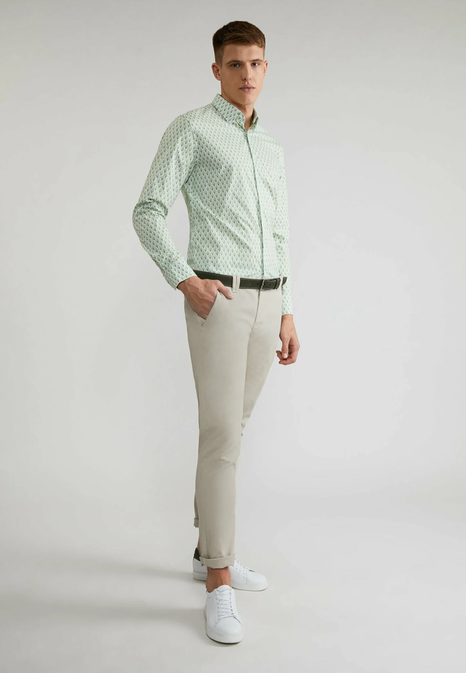 Koszula - Zielony 2 Koszula - Zielony - obrazek 2