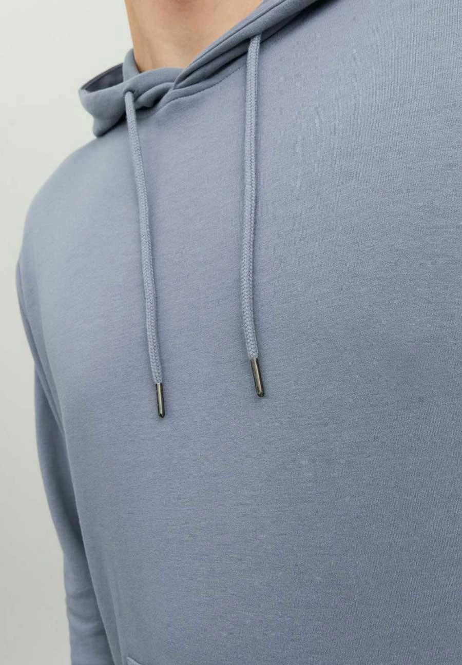 Jack & Jones JJEBASIC NOOS PLS - Bluza Z Kapturem - Flint Stone 4 Jack & Jones JJEBASIC NOOS PLS - Bluza Z Kapturem - Flint Stone - obrazek 4