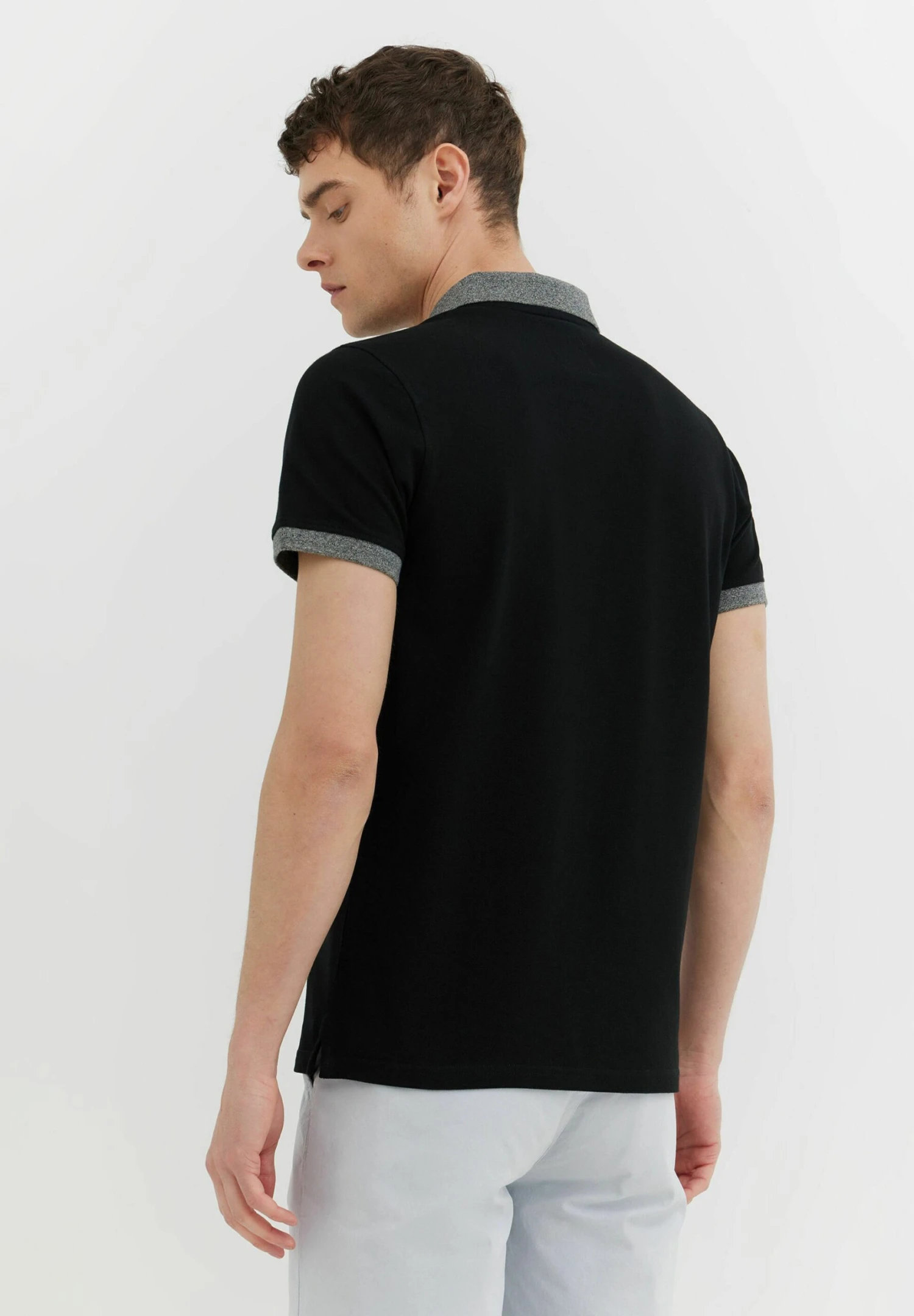 Koszulka Polo - Black 3 Koszulka Polo - Black - obrazek 3