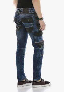 Cipo & Baxx Jeansy Slim Fit - Blau -Sklep Odziezowy 3a3eb742a8fd479db55d6315e762328a