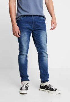 Blend BHJET FIT JOGG - Jeansy Slim Fit - Denim Middle Blue