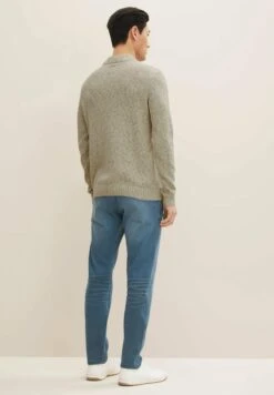 Tom Tailor Jeansy Straight Leg - Mid Stone Blue Grey Denim -Sklep Odziezowy 3fe64101a9df4c82931a7cbb31f8873f