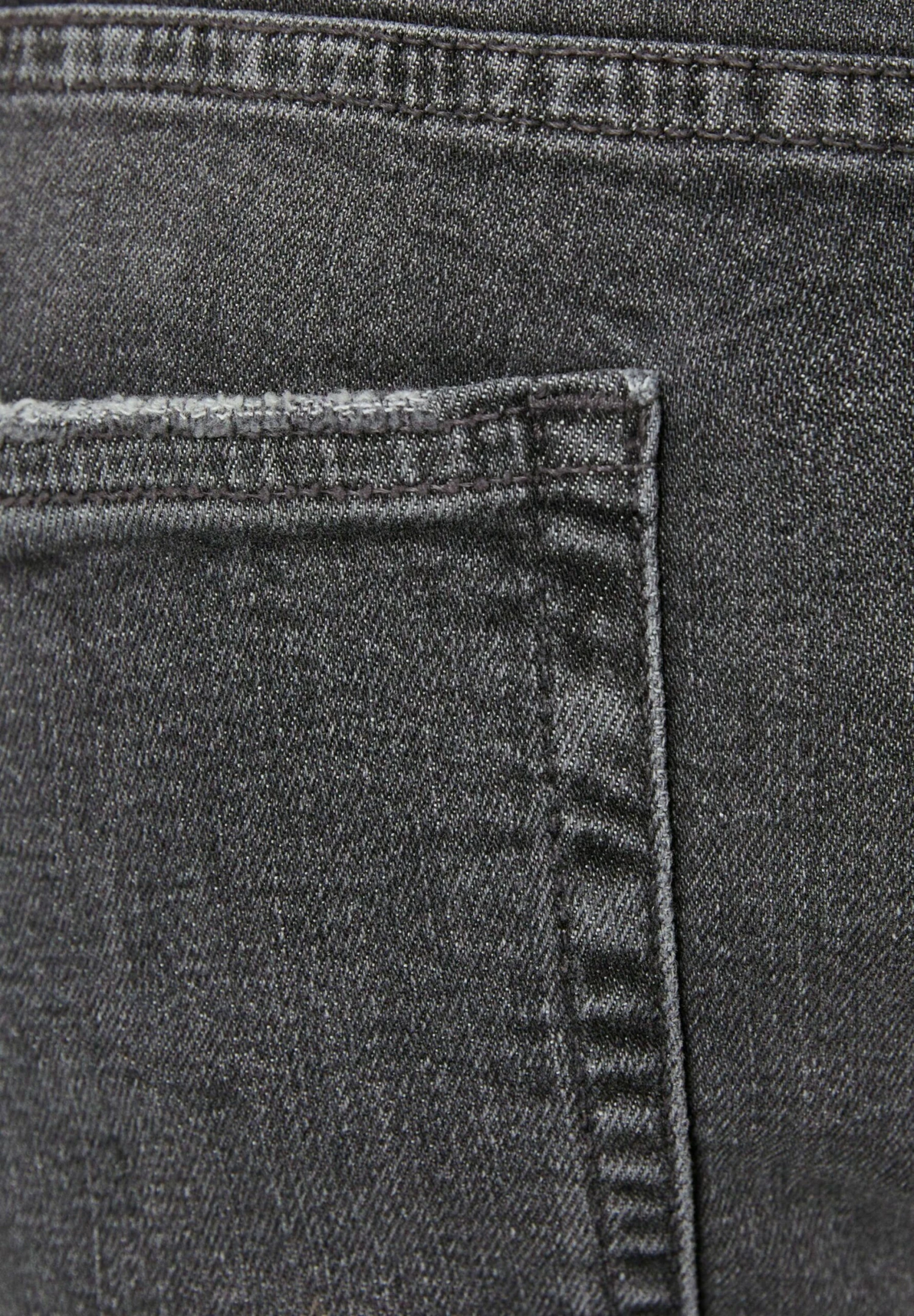 BERSHKA RIPPED - Jeansy Skinny Fit - Mottled Dark Grey 4 BERSHKA RIPPED - Jeansy Skinny Fit - Mottled Dark Grey - obrazek 4