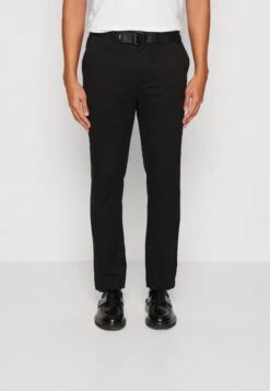 Calvin Klein MODERN - Chinosy - Black