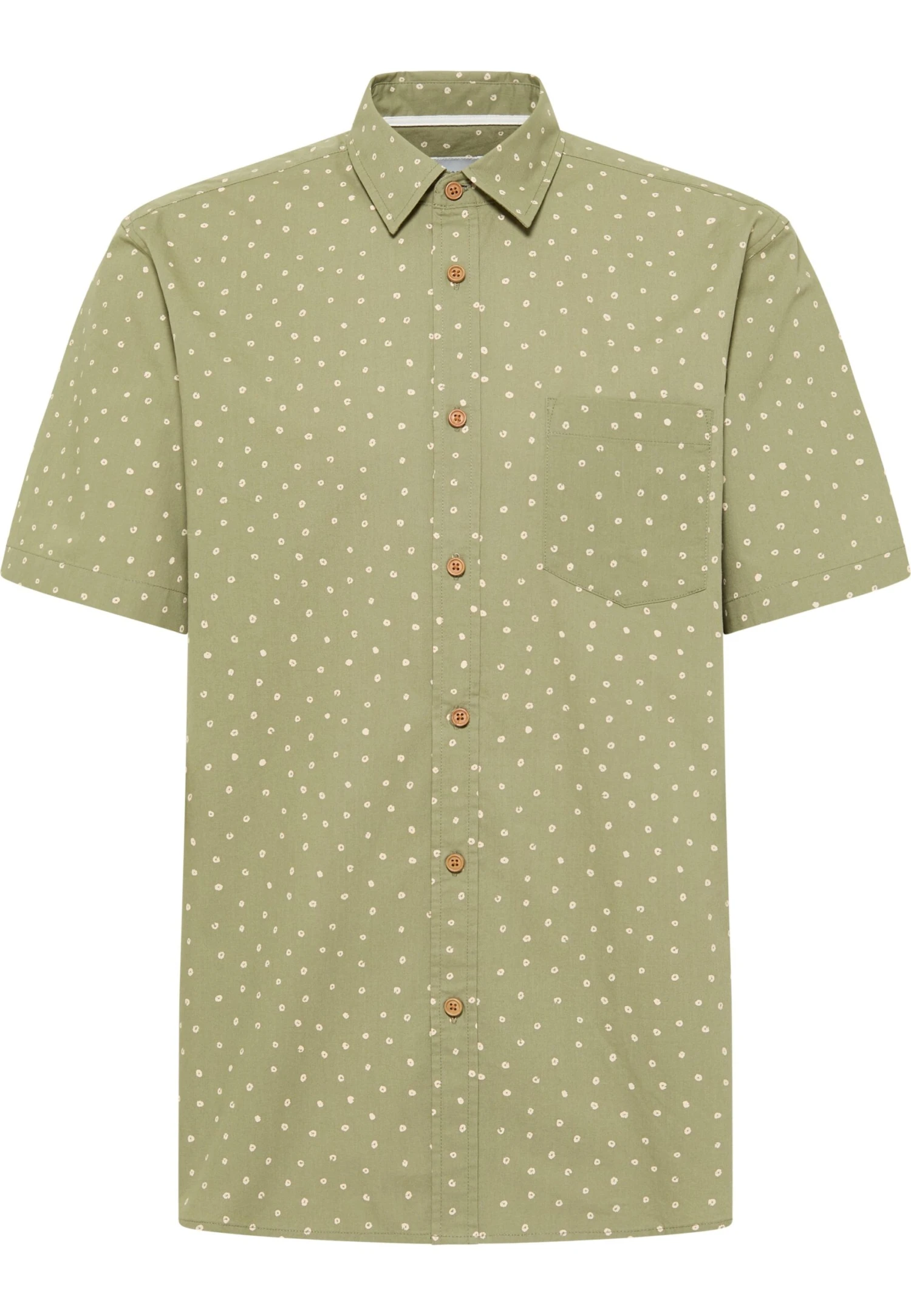 Mustang KURZARM - Koszula - Grün 1 Mustang KURZARM - Koszula - Grün