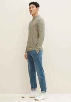 Tom Tailor Jeansy Straight Leg - Mid Stone Blue Grey Denim -Sklep Odziezowy 536f8bfc1593429b88cdc22f0fe1ace3