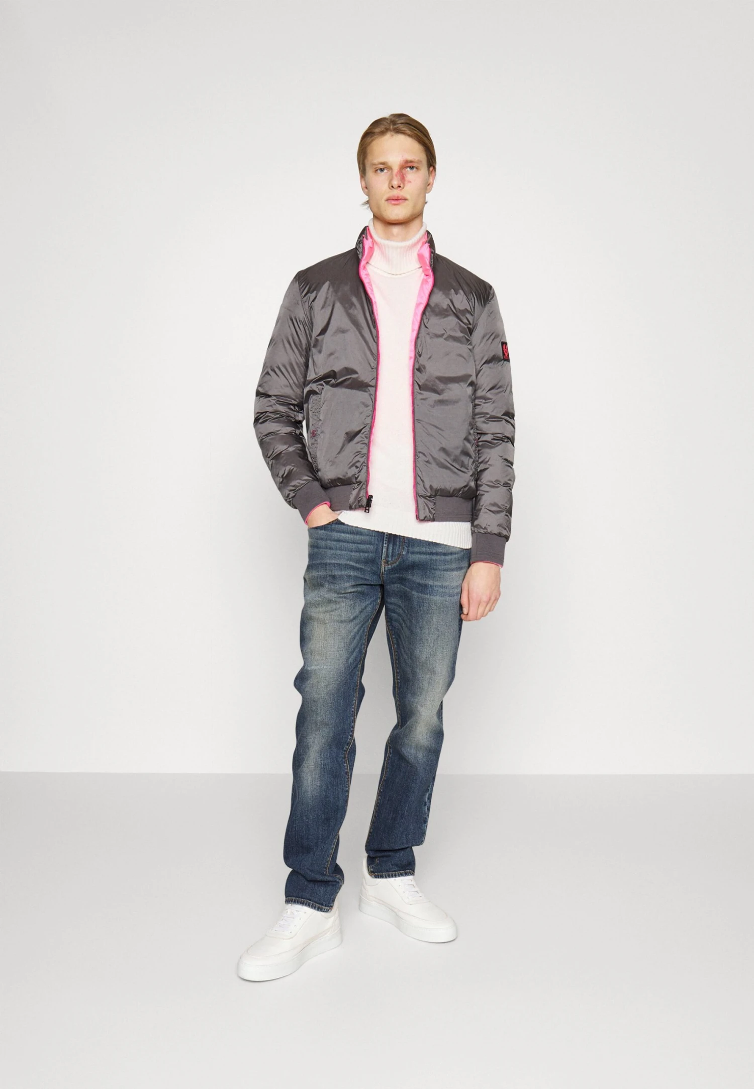 Emporio Armani Jeansy Slim Fit - Denim Blue 2 Emporio Armani Jeansy Slim Fit - Denim Blue - obrazek 2