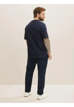 Tom Tailor MIT FOTOPRINT - T-shirt Z Nadrukiem - Sky Captain Blue -Sklep Odziezowy 581e079230634c2ebe70eb36515a1f87