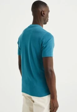 WE FASHION T-shirt Basic - Blue -Sklep Odziezowy 587f277dda614755a5e6e88163261345