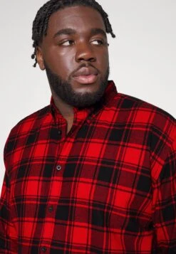 Denim Project CHECK SHIRT - Koszula - Red -Sklep Odziezowy 5909941efdc84c2f95151cc4712fcd7a