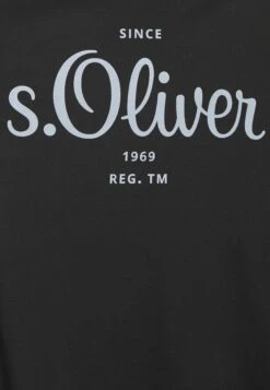 S.Oliver LOGO - T-shirt Z Nadrukiem - Black 17 S.Oliver LOGO - T-shirt Z Nadrukiem - Black -Sklep Odziezowy 5cdbdefb40fc46d2afd82a2508ce1f9a