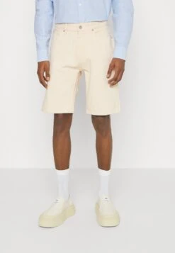 Tiger Of Sweden KYLIAN - Szorty Jeansowe - Ecru Denim