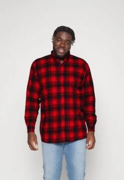 Denim Project CHECK SHIRT - Koszula - Red