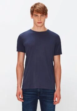 7 For All Mankind FEATHERWEIGHT - T-shirt Basic - Blue