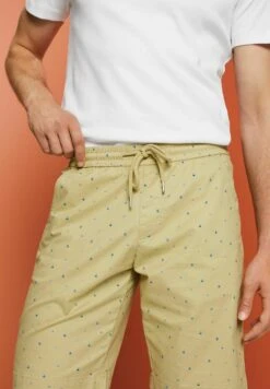 Edc By Esprit GEMUSTERTE PULL ON - Spodnie Treningowe - Pastel Green -Sklep Odziezowy 687bb4e9f4f54b2dbccdf7d0810b5bca