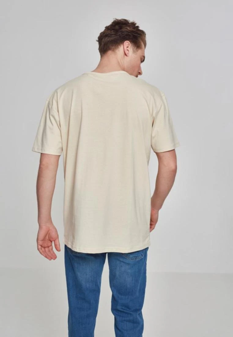URBAN CLASSICS T-shirt Basic - Sand 3 URBAN CLASSICS T-shirt Basic - Sand - obrazek 3