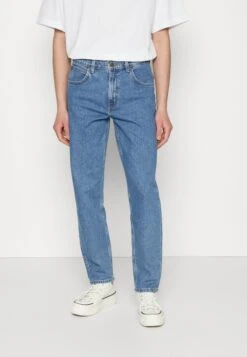Lee OSCAR - Jeansy Relaxed Fit - Light Blue Denim