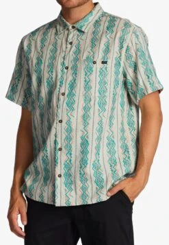 Billabong SUNDAYS JACQUARD - KURZÄRMLIGES - Koszula - Sand