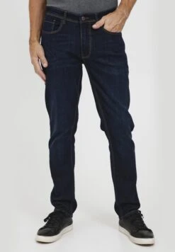 FQNOAH - Jeansy Straight Leg - Denim Dark Blue