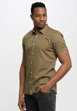 BIG STAR LINANOS - Koszula - Grün -Sklep Odziezowy 844ec95f2537493eb63ebacba0228cd4