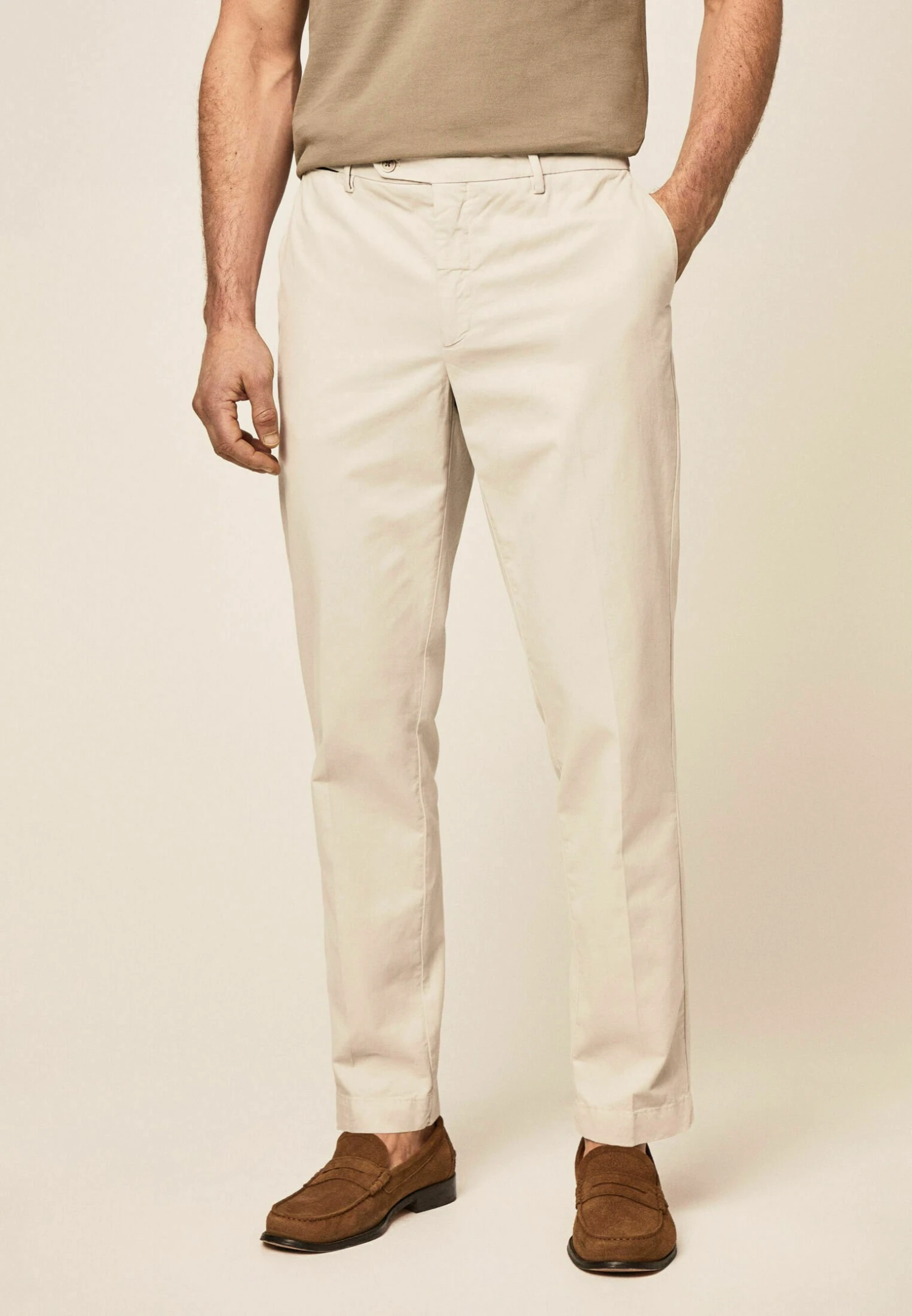 Hackett London CORE SANDERSON - Chinosy - Slate 1 Hackett London CORE SANDERSON - Chinosy - Slate