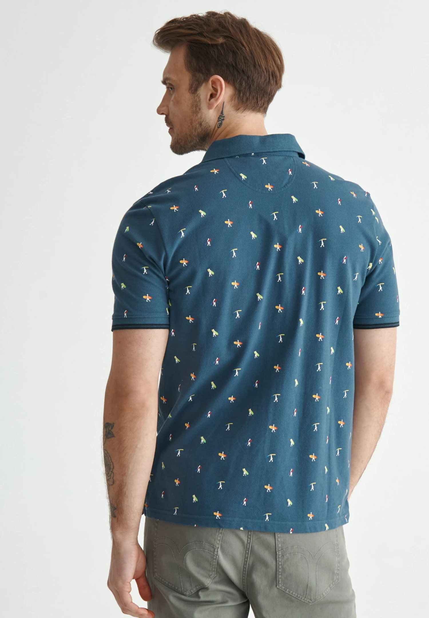 Koszulka Polo - Navy 3 Koszulka Polo - Navy - obrazek 3