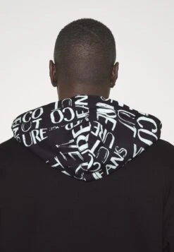 Versace Jeans Couture LIGHT SOFT - Bluza Rozpinana - Black -Sklep Odziezowy 943aff84d94b4718a36dcf20dfcb1d95