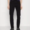 Calvin Klein Jeans SLIM TAPER - Jeansy Slim Fit - Denim Black