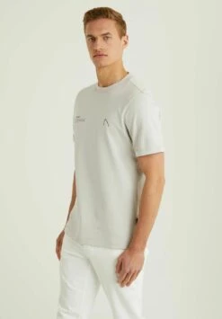 RECO - T-shirt Z Nadrukiem - Light Grey -Sklep Odziezowy 95706eb9ec7a4d9d9550746261c4d616