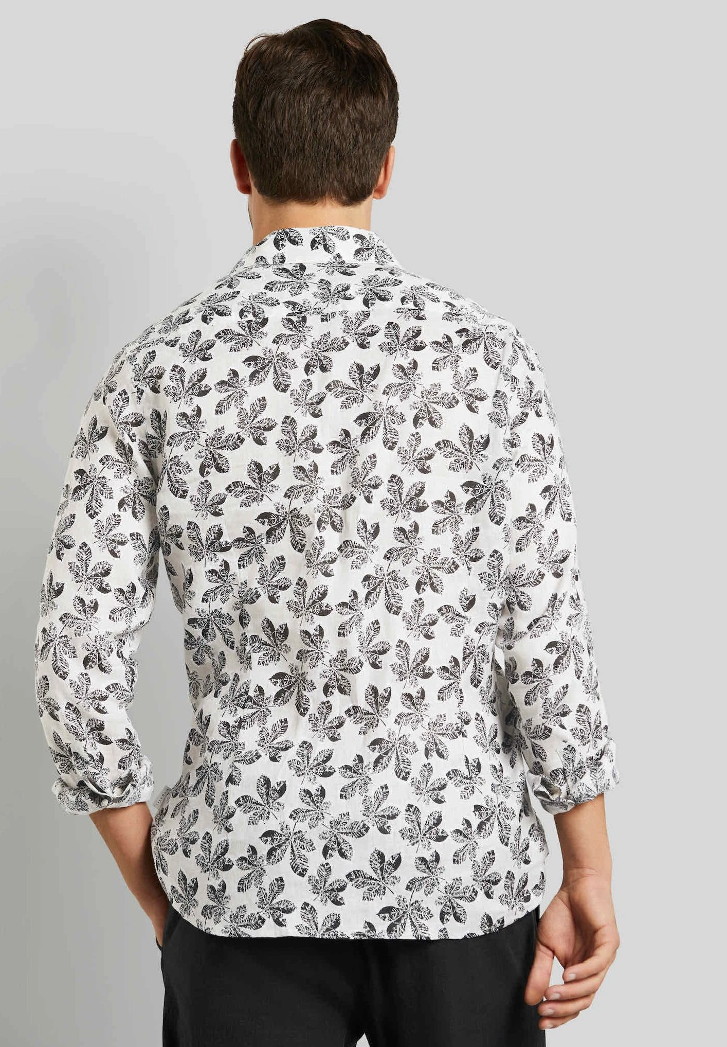 Bugatti PRINT MODERN FIT - Koszula - Beige 2 Bugatti PRINT MODERN FIT - Koszula - Beige - obrazek 2