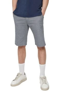 QS By S.Oliver JOHN BERMUDA À LA TEXTURE ARMURÉE - Szorty - Tiefblau -Sklep Odziezowy 9b4f26fee714490da93f0bca26b87ae2