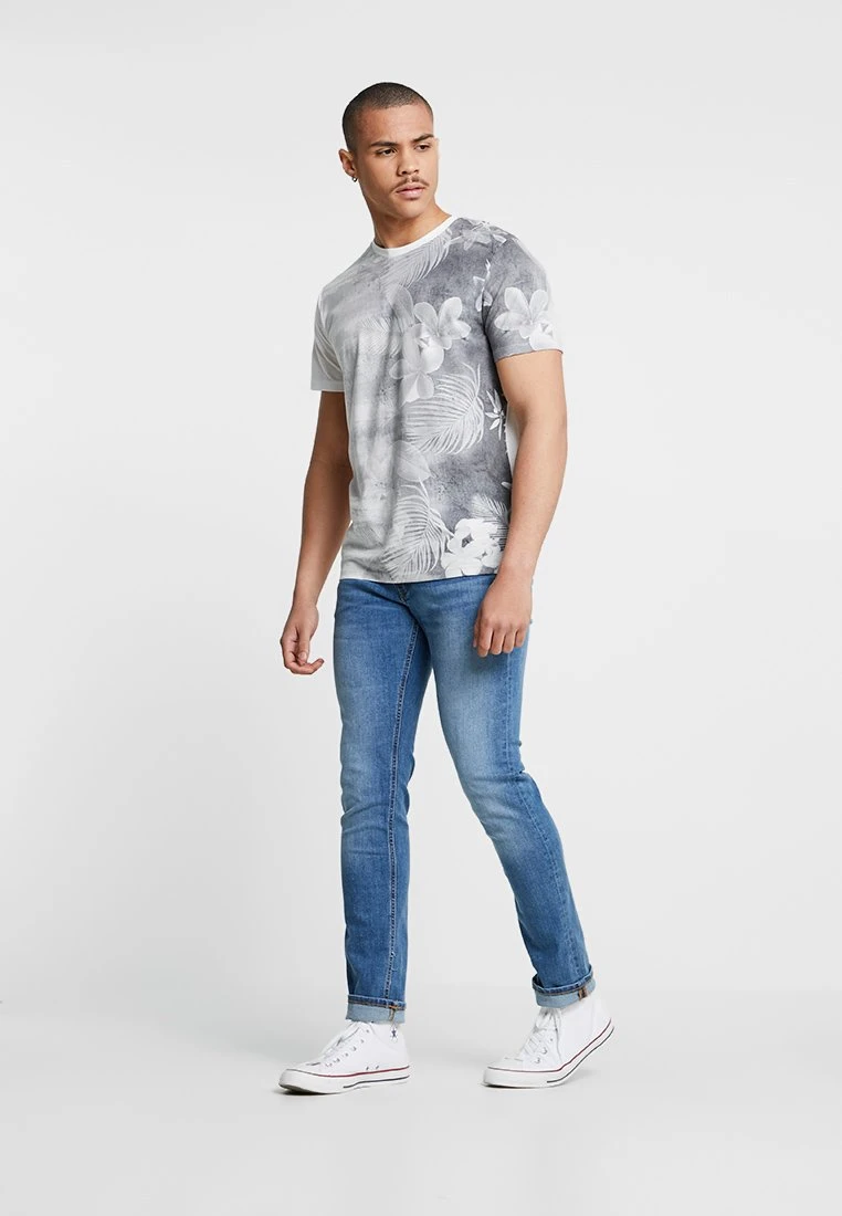 Jack & Jones JJIGLENN JJORIGINAL - Jeansy Slim Fit - Blue Denim 2 Jack & Jones JJIGLENN JJORIGINAL - Jeansy Slim Fit - Blue Denim - obrazek 2