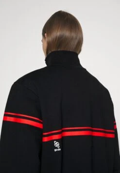 GCDS LOW LOGO BAND MOCKNECK - Bluza - Black -Sklep Odziezowy a038b896ba784357b5a5da4e41aae2ff